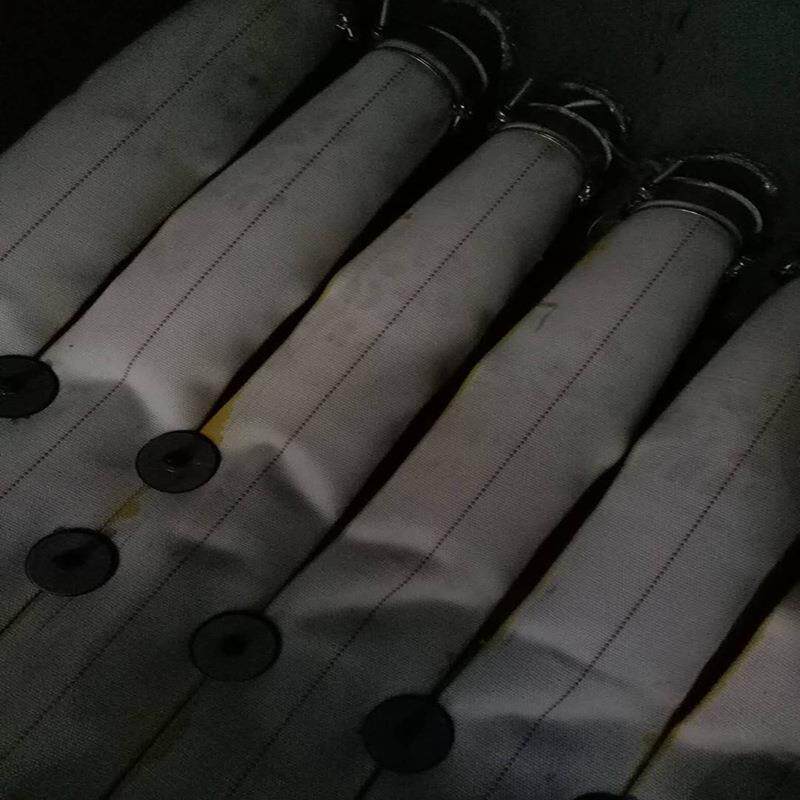 Aeration hose installation detail
