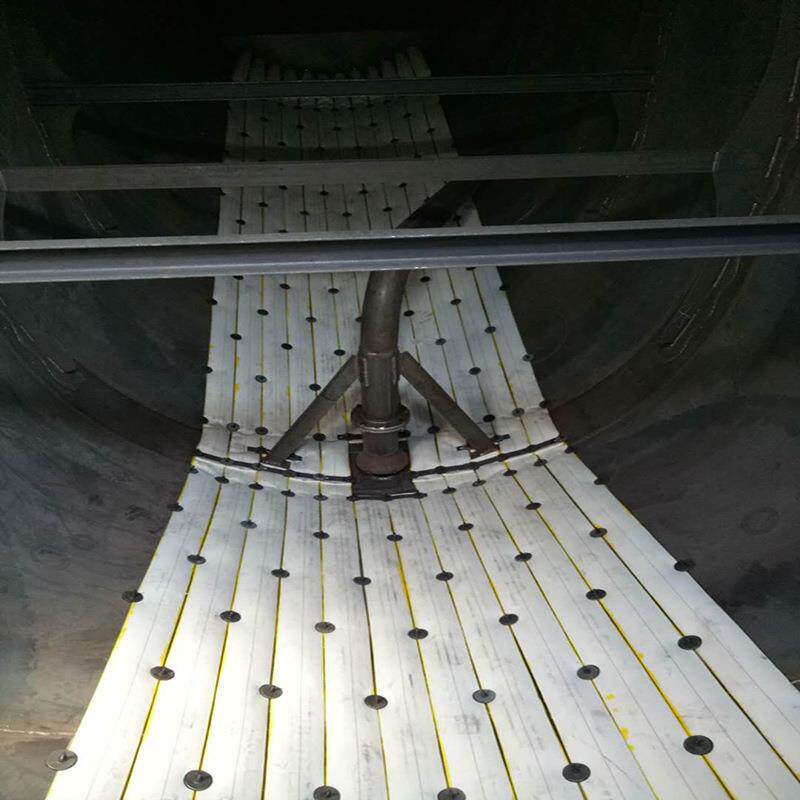 Silo bottom aeration installation